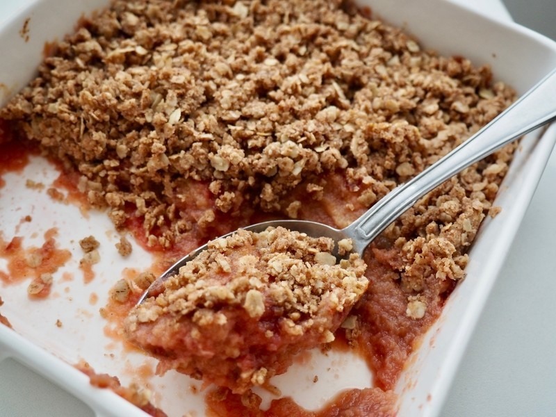 veganské crumble s blendeou