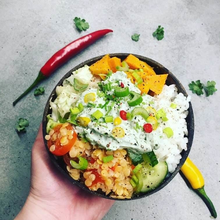 Zeleninová poke bowl