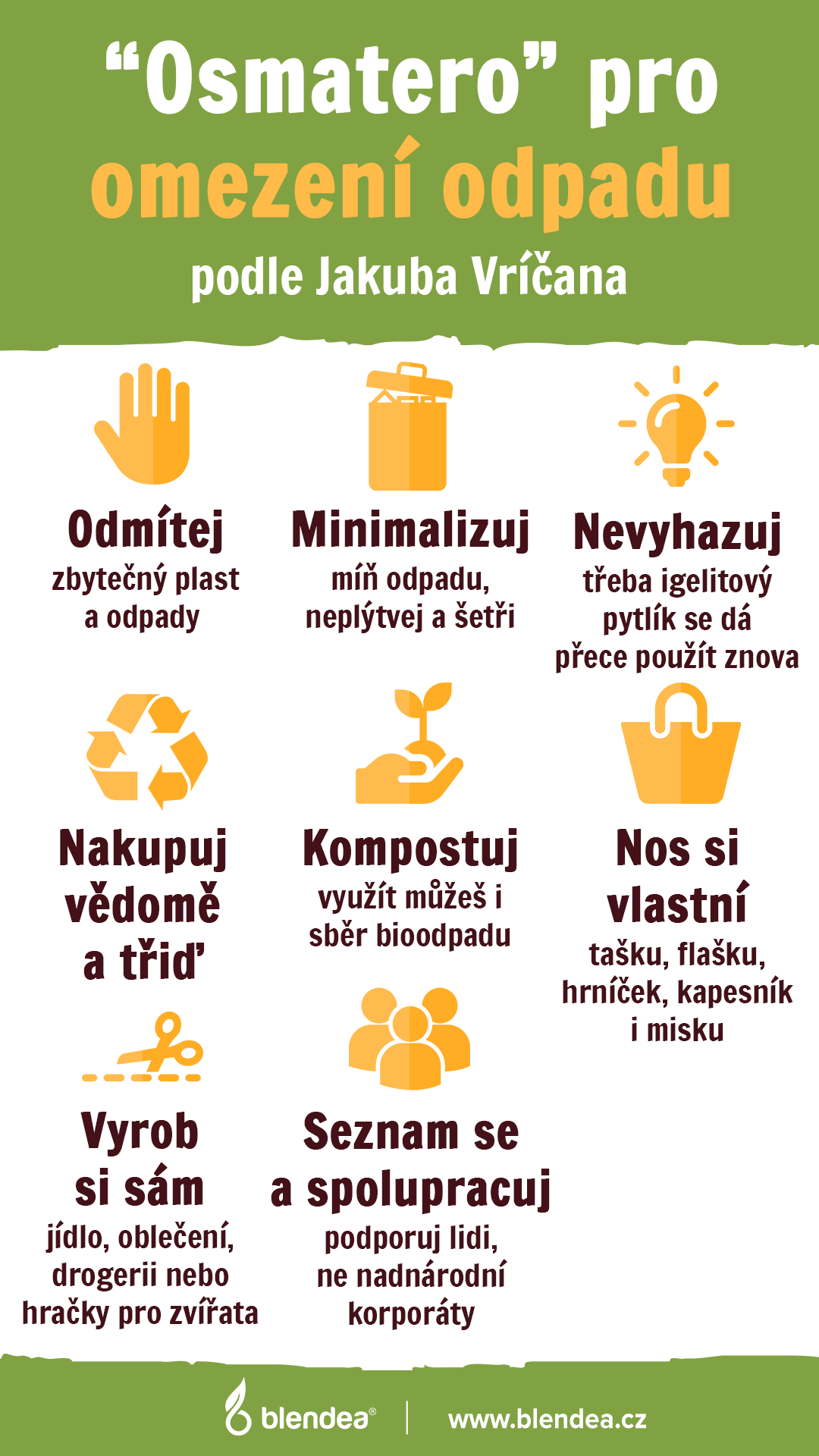 osmatero odpad infografika