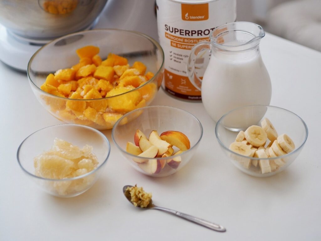 vitamínová smoothie bowl recept