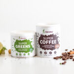 Produkty Supergreens a Supercoffee spolu