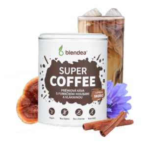 Káva s funkčními houbami Supercoffee of Blendea