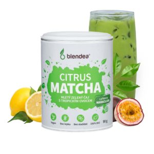Matcha čaj s citrusovým ovocem od značky Blendea