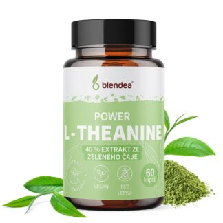 L-Theanine extrakt ze zeleného čaje kapsle od značky Blendea